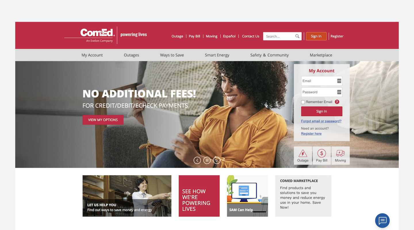 comed business issue