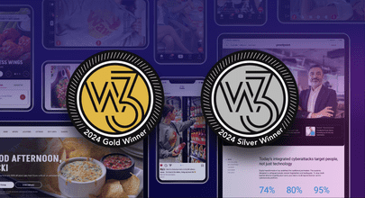 Bounteous Awarded Gold and Silver in the 19th Annual w3 Awards