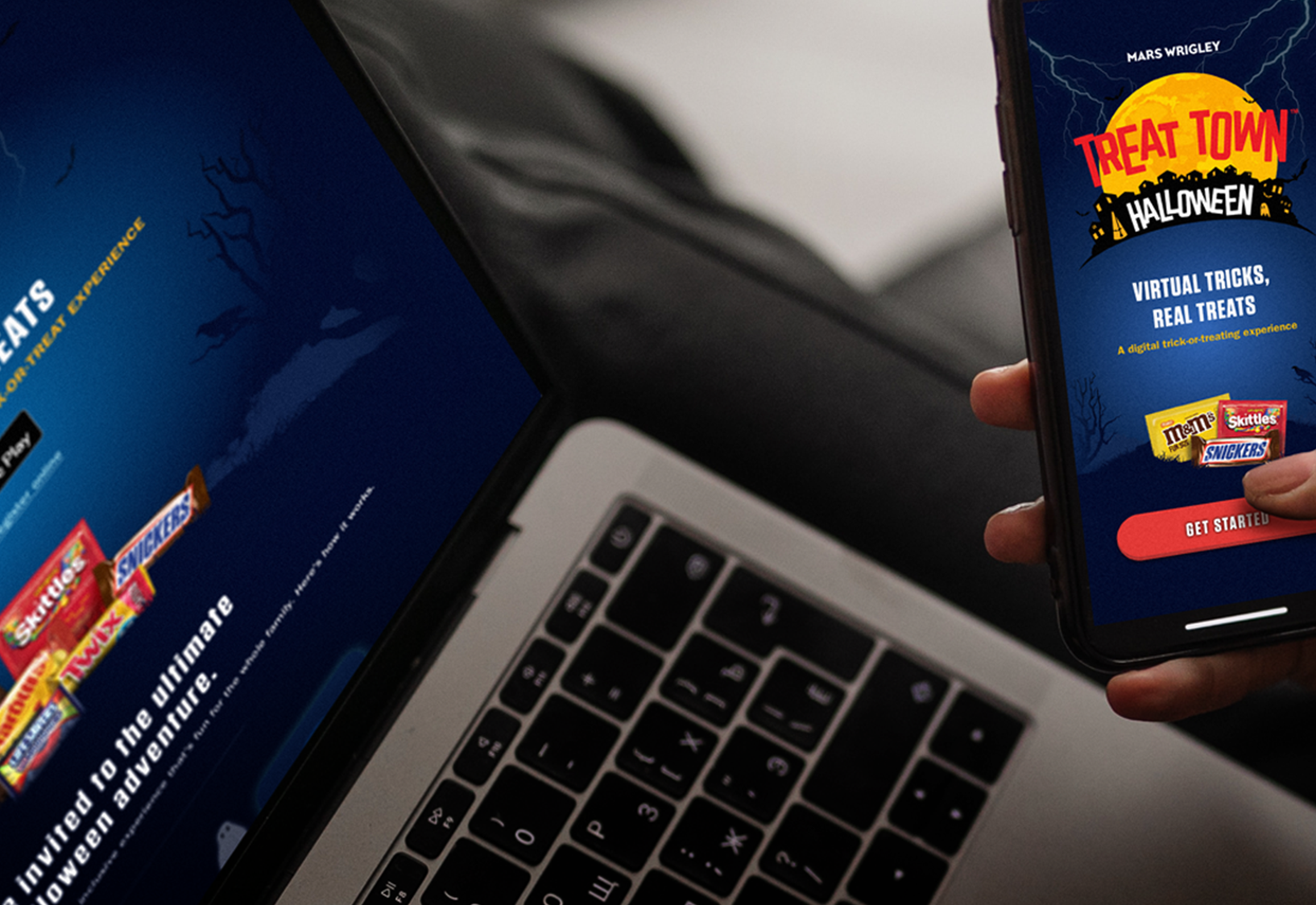 treat town website and mobile app