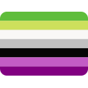 Aroace Pride Flag emoji