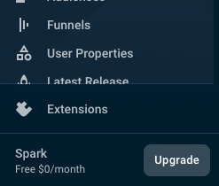 pop out shown where you can add the spark extension for free