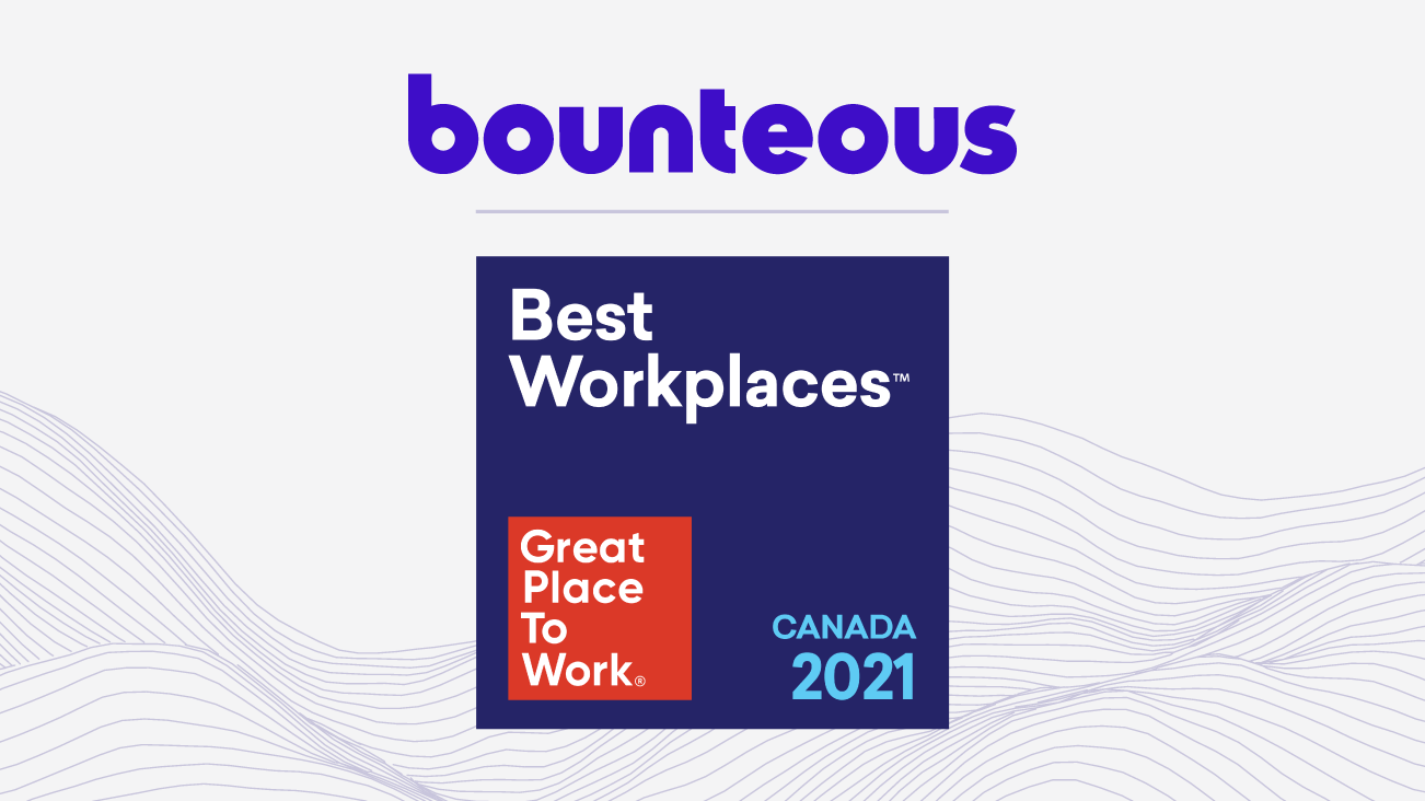 Press Release Image for Bounteous Again Recognized as a Best Workplace™ in Canada