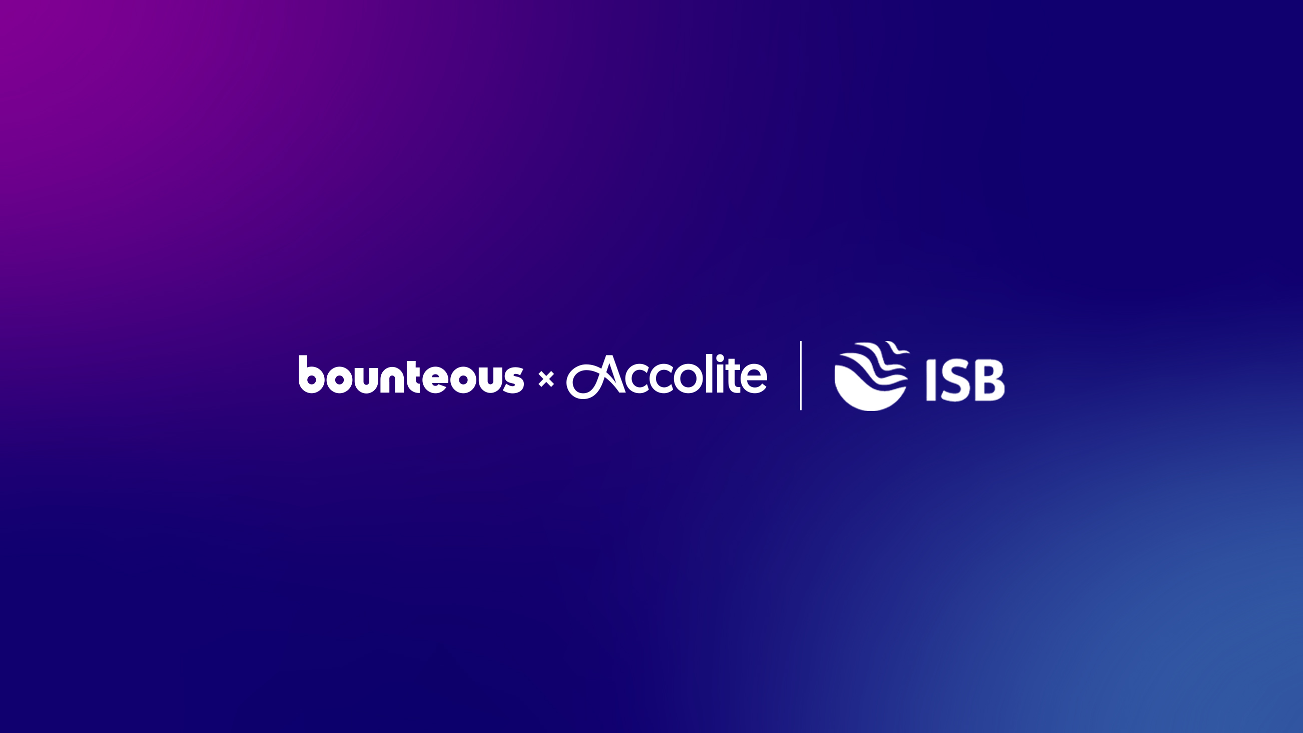 Bounteous x Accolite Partners with Indian School of Business