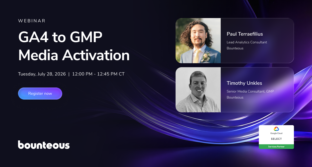 Media Activation with GA4 Webinar