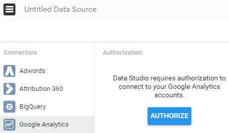 Data Studio Connectors