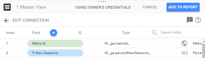 Edit Connection Pane