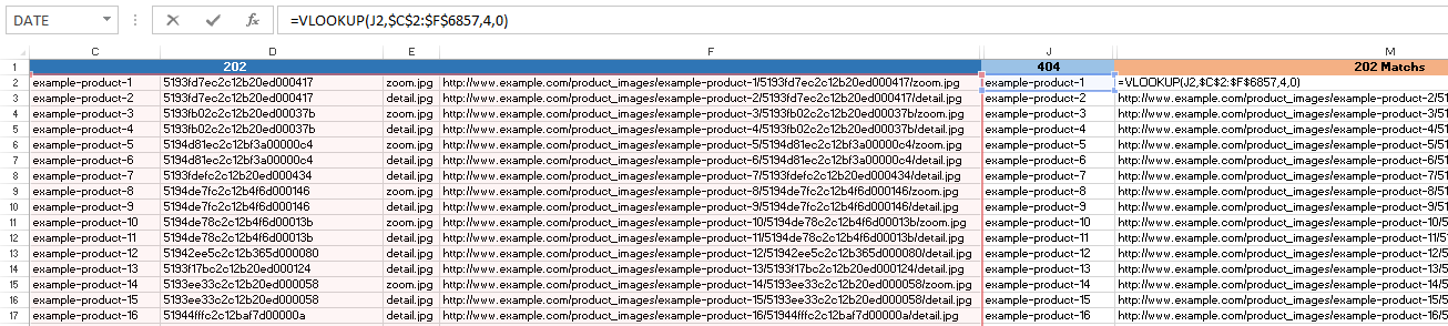VLOOKUP-404s VLOOKUP-404s