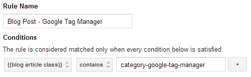 Blog Post Rule