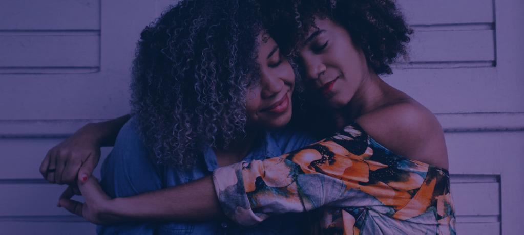 Two Women Hugging
